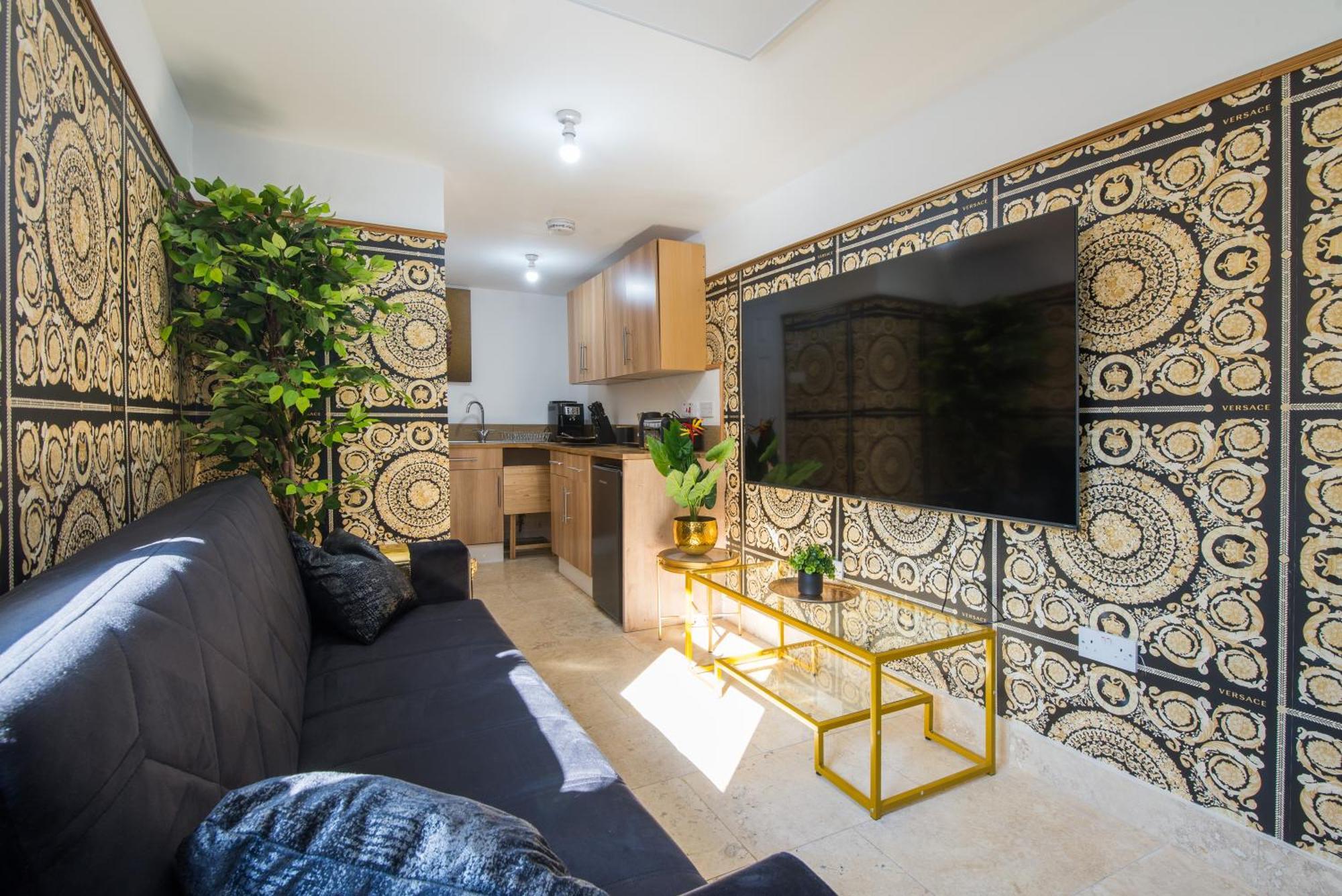 Lux Versace 1 Bed, Hot Tub, Pool Table, Sky Tv Apartamento Londres